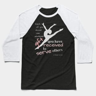 1 Peter Dance Baseball T-Shirt